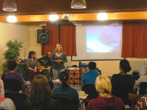 P1050884 Patty Teaching OM ARTS Students