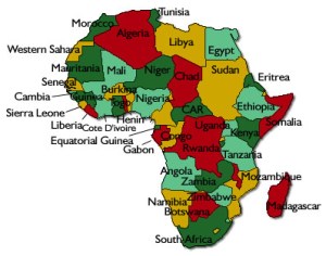 Map of Africa